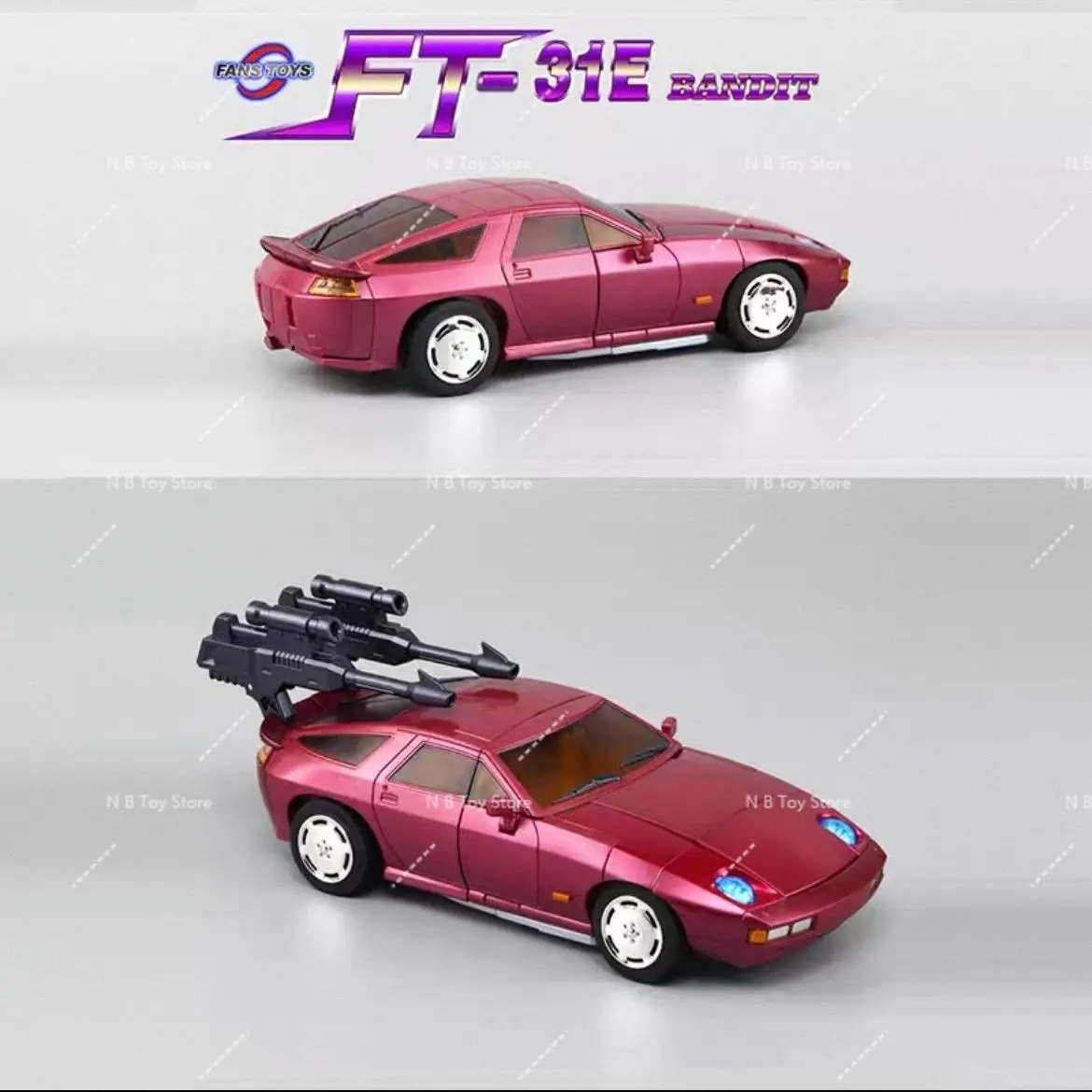 FT-31E + 자동차, 플라잉 타이거 조합, FSZ 사전 판매에서 차단된 합격 스팟 변환 장난감 팬포스트