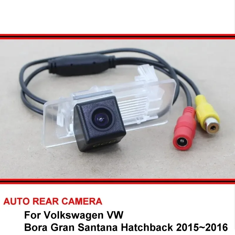 

For Volkswagen VW Bora Gran Santana Hatchback HD Car Vehicle Backup Cameras CCD Night Vision Rear View Camera Bracket Waterproof