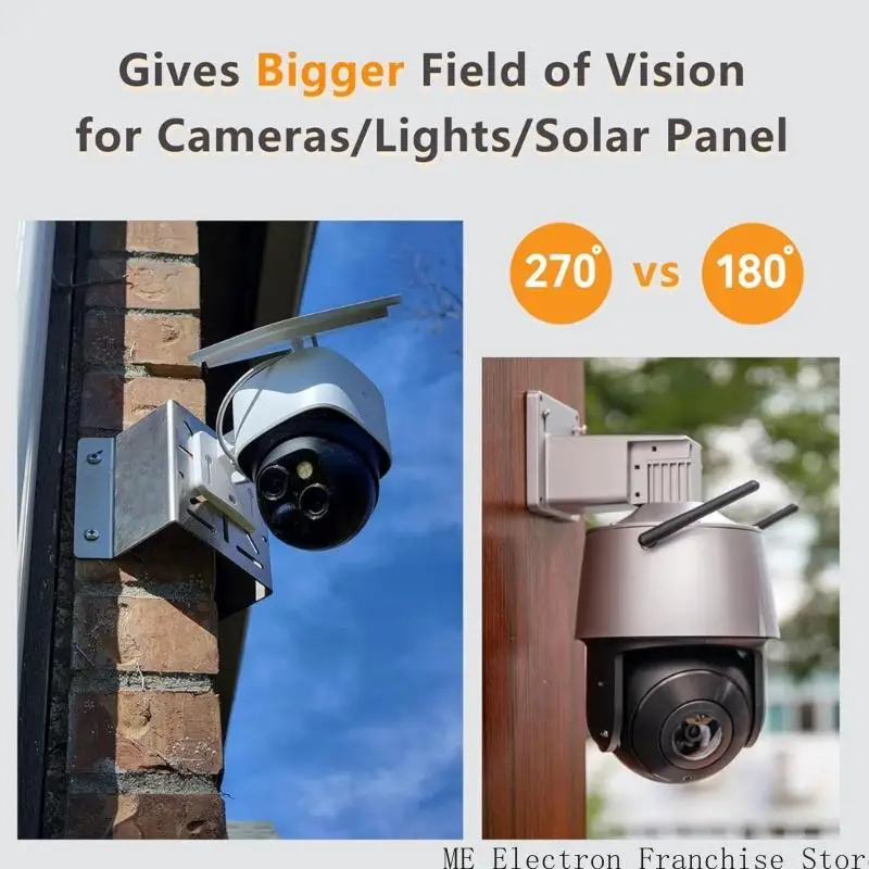 T5EA vigilancia ajustable soporte soporte esquina cámara para oficina domiciliaria Use equipo CCTV en