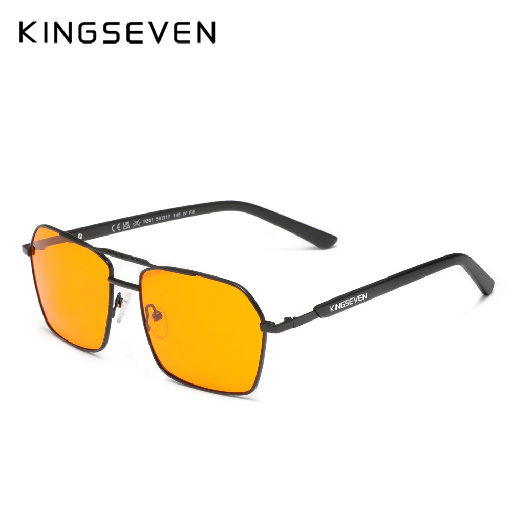 KINGSEVEN  Blue Light Filter Transparent Glasses Men/Women Computer Anti-Blue Ray Eyewear Fashion Decorative  Eyeglasses