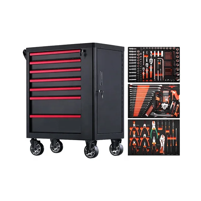 Tool partition mechanic tool cart tool box side cabinet