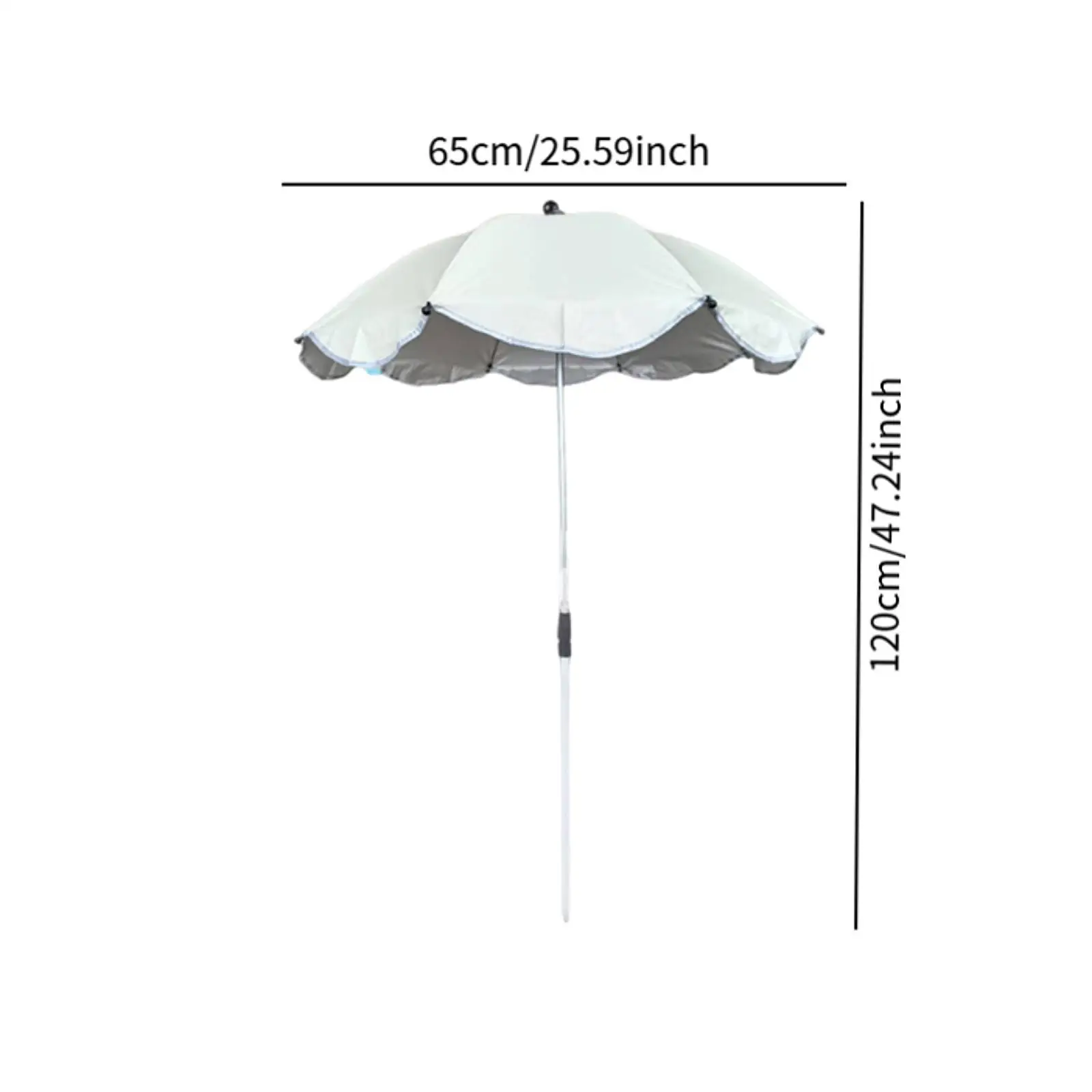 Reusable Plant Shade Cover Aluminum Alloy Garden Umbrella Sun Protection for Yard Outdoor Shelter