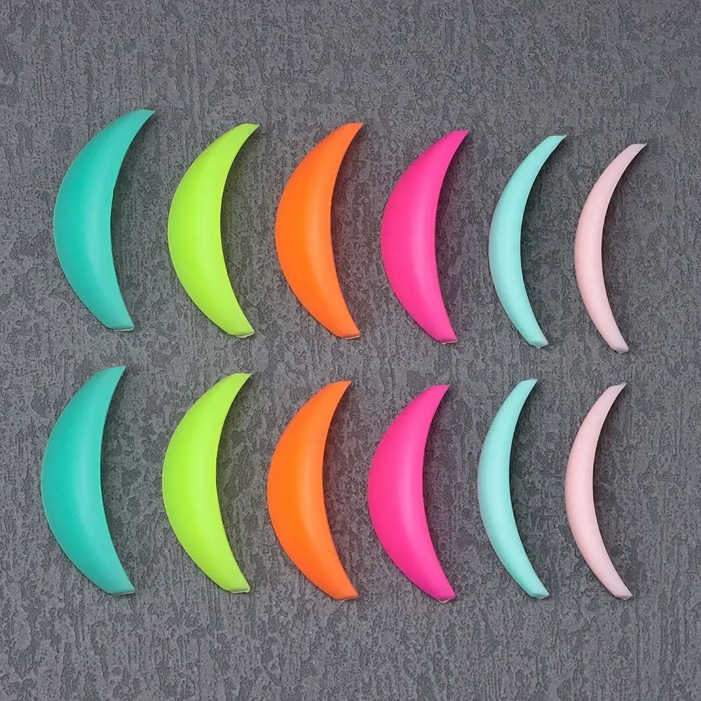 ใหม่ 6 คู่ซิลิโคน Eyelash Perm Pad Reusable Eye Lashes Lift Pads 3D Eyelash Curler อุปกรณ์เสริม Eyelash Extension แต่งหน้าเครื่องมือ