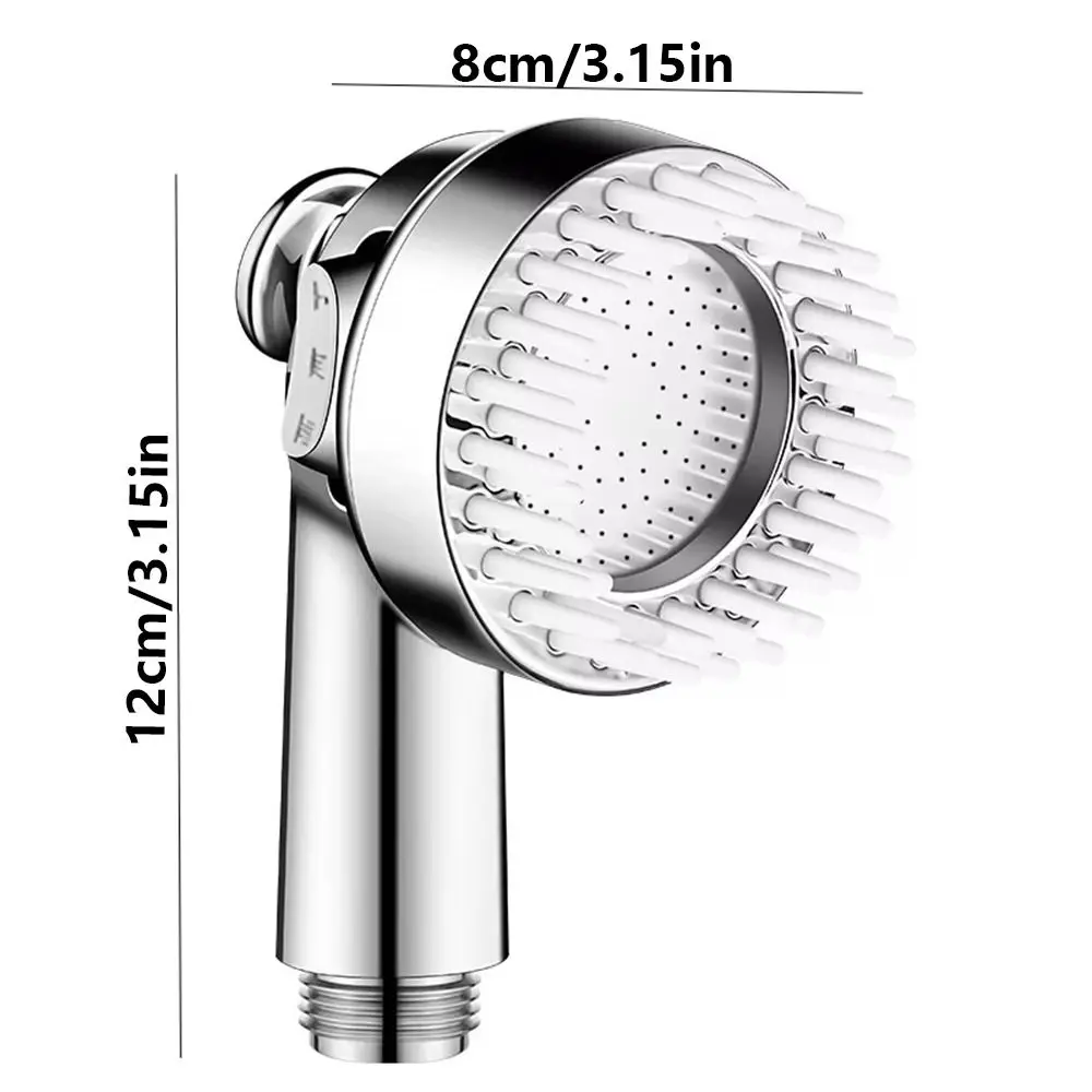 Gentle Spray Pet Shower Head Dual Mode High Pressure Dog Bathing Nozzle Water Control One Click Close Pet Washing Sprinkler