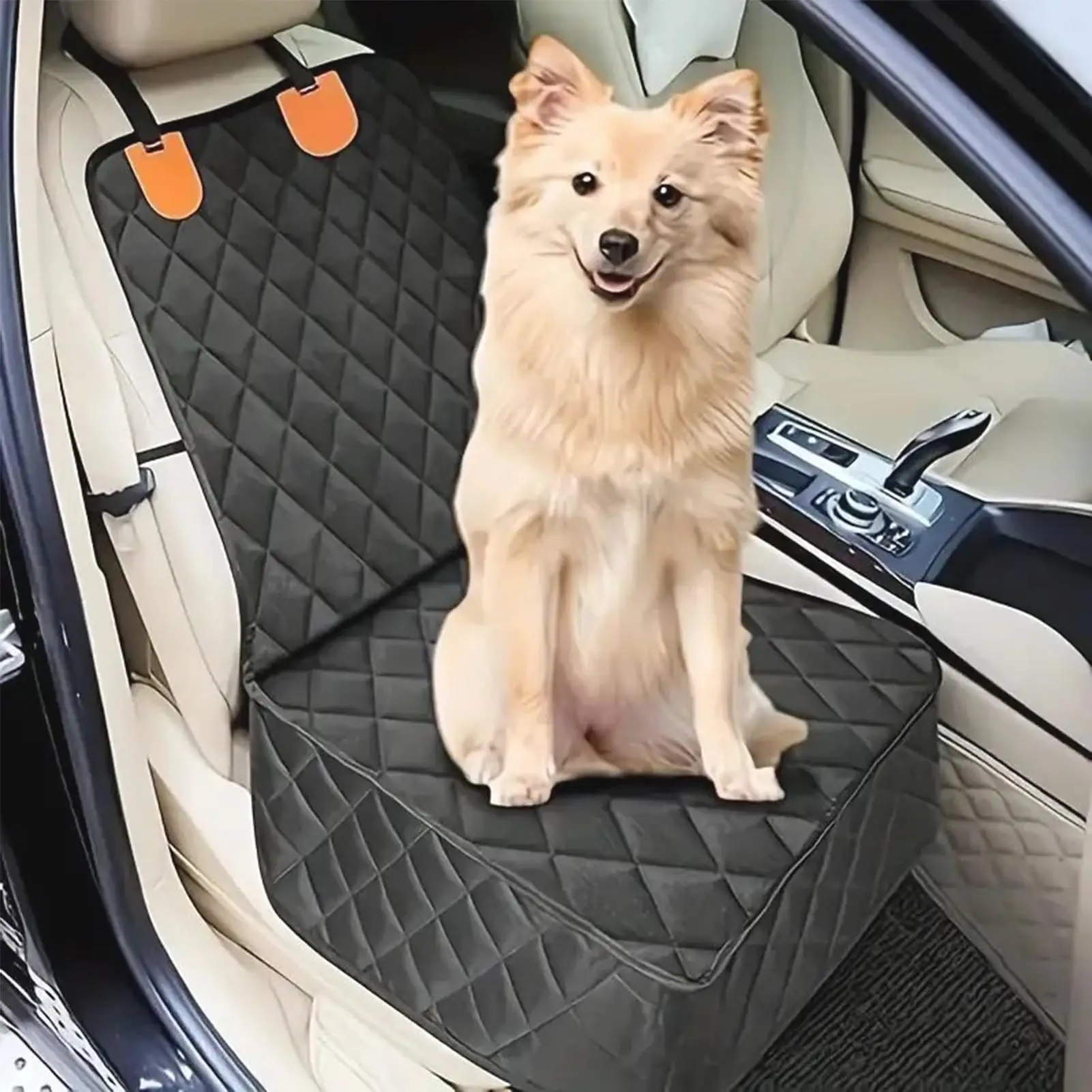 

Dog Car Seat Cover Pet Passenger Seat Cover Protector Scratch-Proof AntiSlip Pet Safety Travel Comfort System for Automotive SUV
