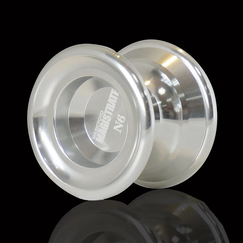 MAGICYOYO Yoyo N6 Magistrate Professional Alloy Yoyo Unresponsive Yoyo with Bag+5 Strings+Glove