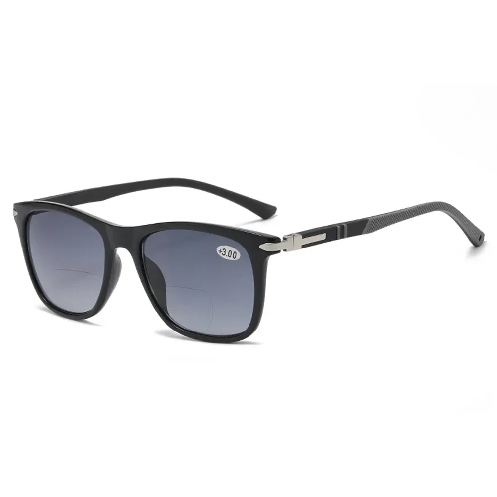 

Bifocal Round Reading Sunglasses +0.75 to +4.00 | Retro TR90 Frame, Spring Flex Hinges, UV400 Certified