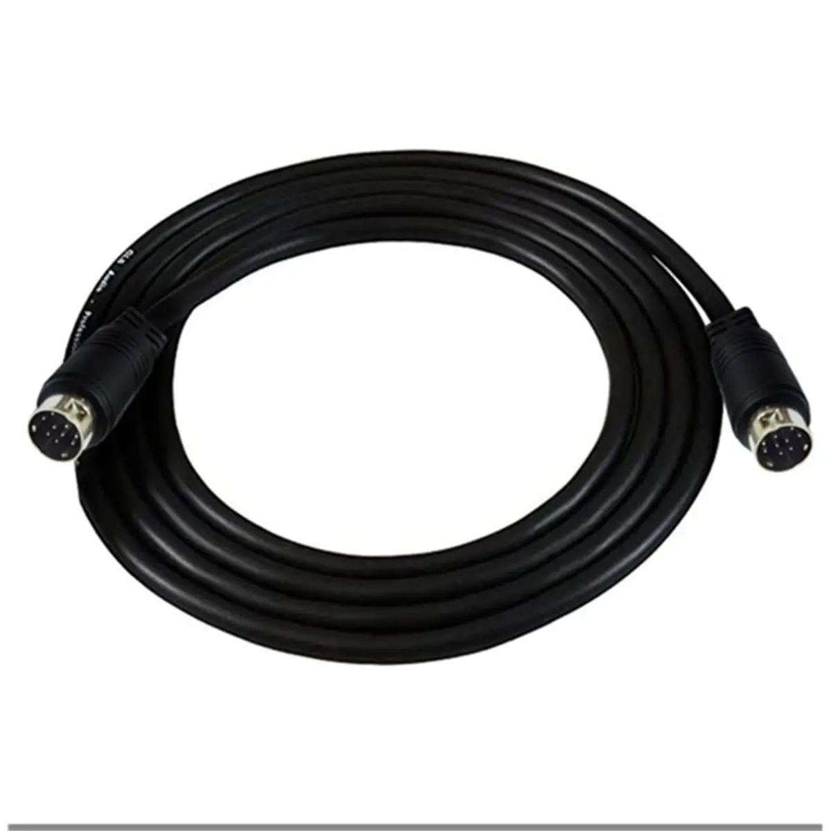 HDL Mini Din 9-Pin Male to 9-Pin Male Audio Input Extension Cable Cord 1m for Video Games, Sound Cards, Audio Equipment