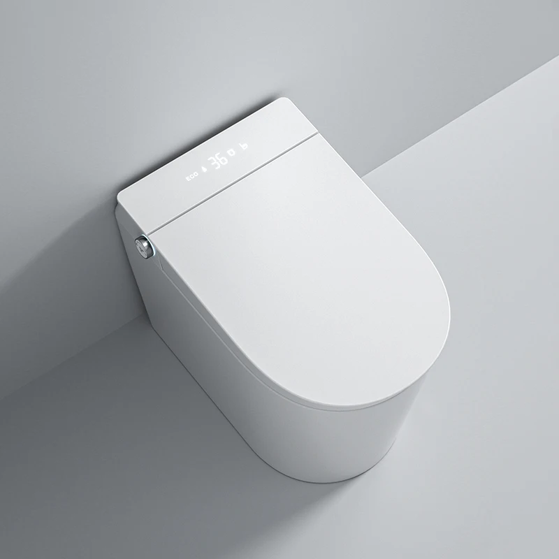 

Intelligent toilet fully automatic induction integrated water-saving household small toilet with no water pressure 70068