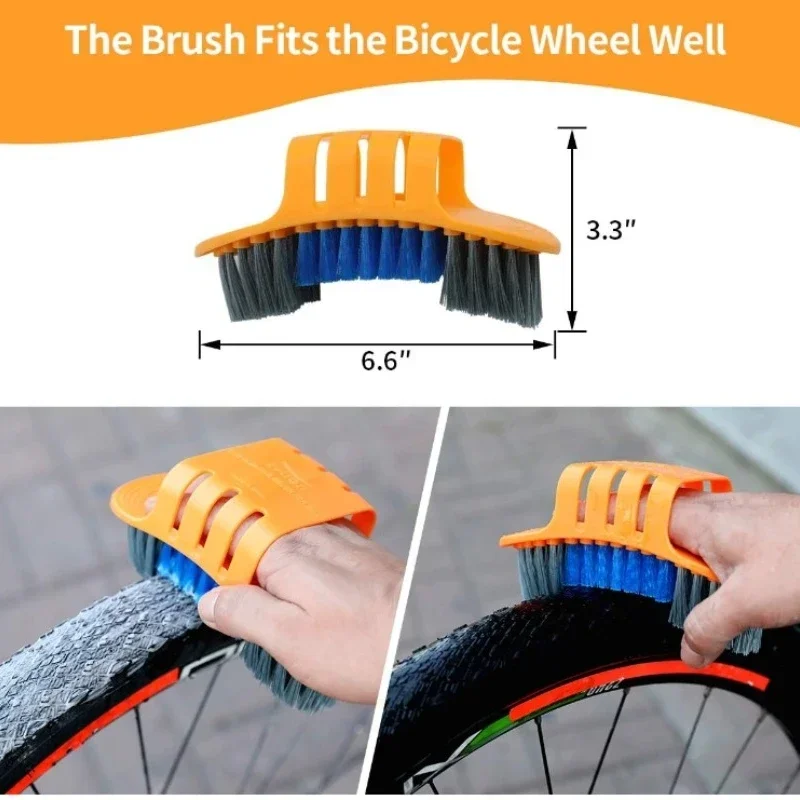 Bicycle Chain Washer Set Chain Box Cleaner Mountain Bike Accessories Maintenance Tool Kit Cleaning Large Brush Repair Tools