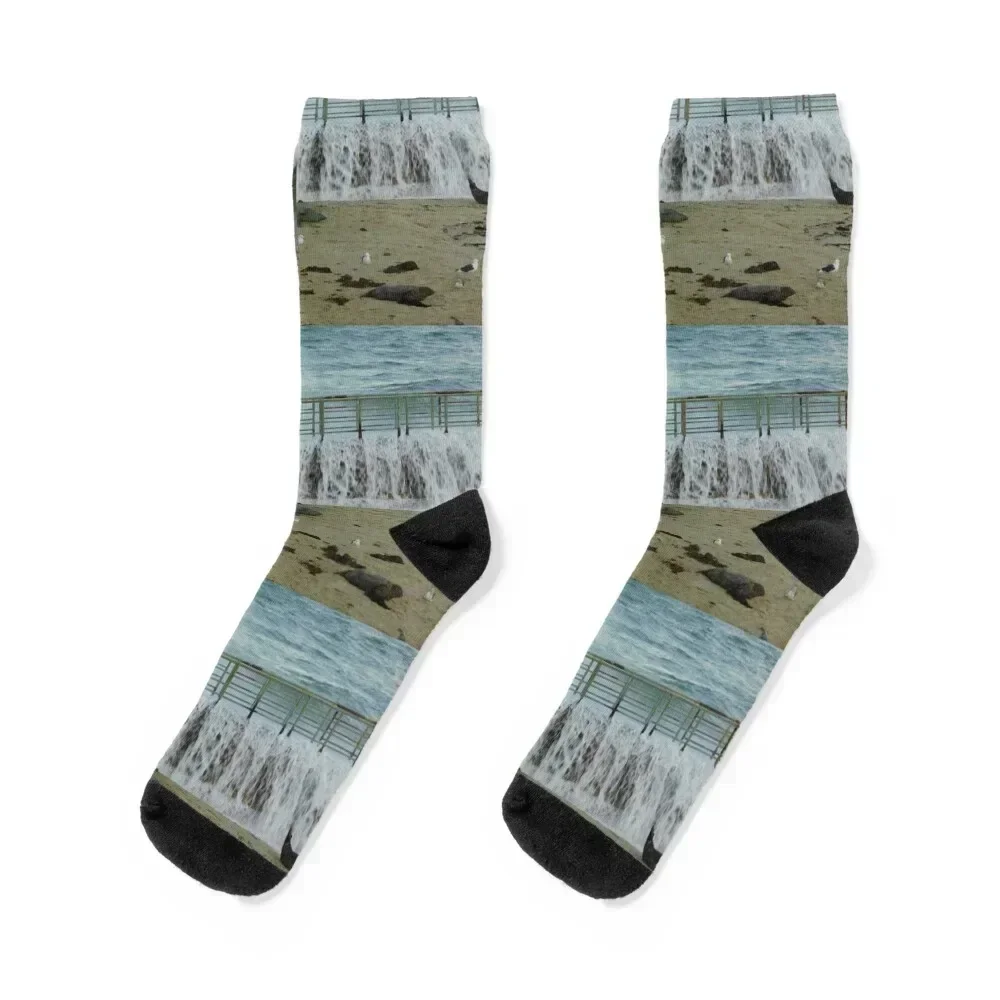 

Beach beauty Socks man Sports essential Socks For Man Women's