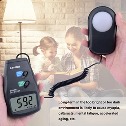 Digital Light Meter 3 range LX-1010B Digital Meter/Digital illuminance meter 0 - 50000 Lux photometer exposure remote control