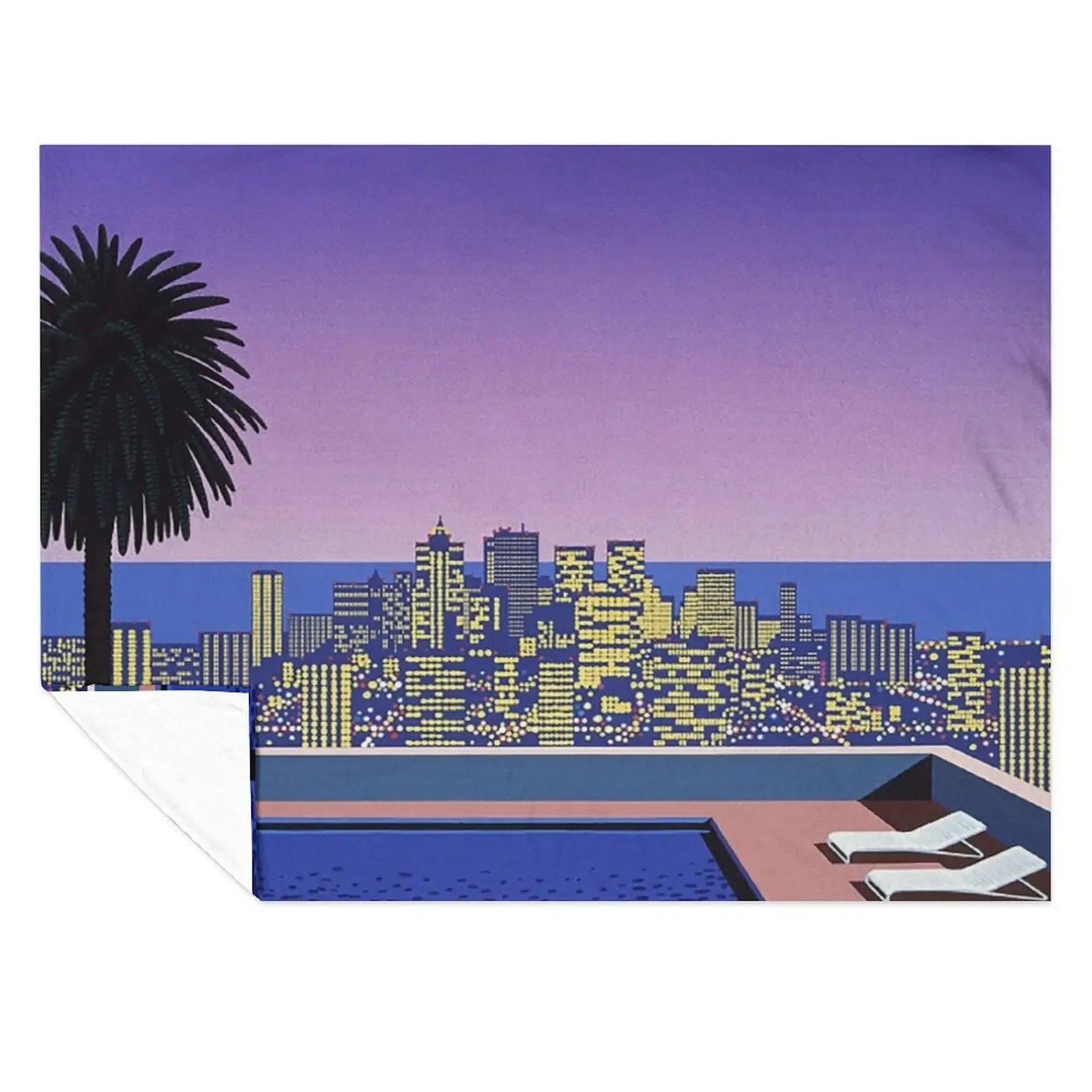 

hiroshi nagai Throw Blanket Weighted Blankets For Baby Decorative Sofas Decoratives Blankets