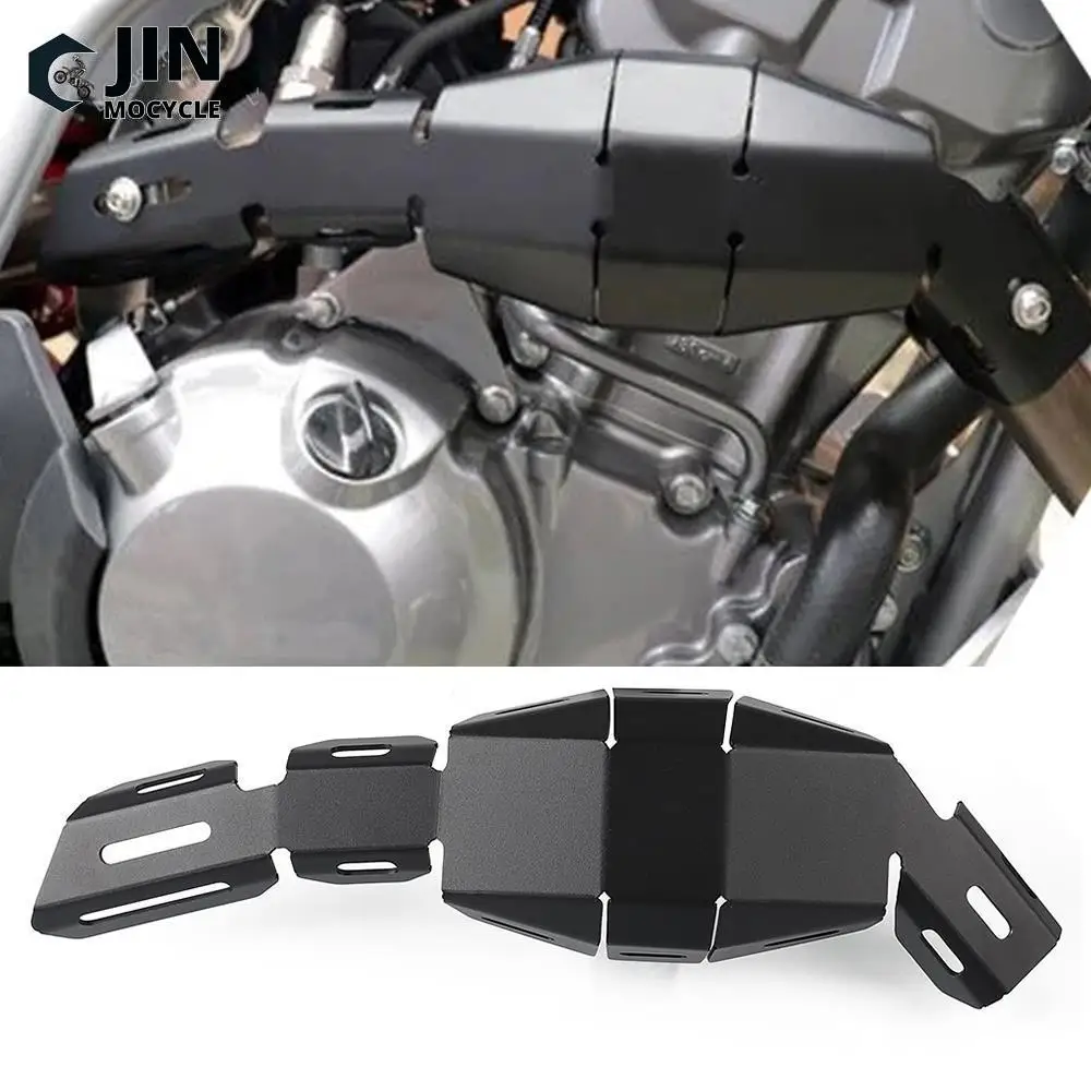 

CRF300L Motocross Exhaust Pipe Protective Cover FMF PowerBomb Exhaust Heat Guard CNC Aluminum For HONDA CRF 300 L 2020 2021 2022