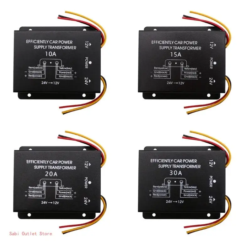 Car Bus Reducer 24V to 12V with Memory Step Down Converter Power Supply