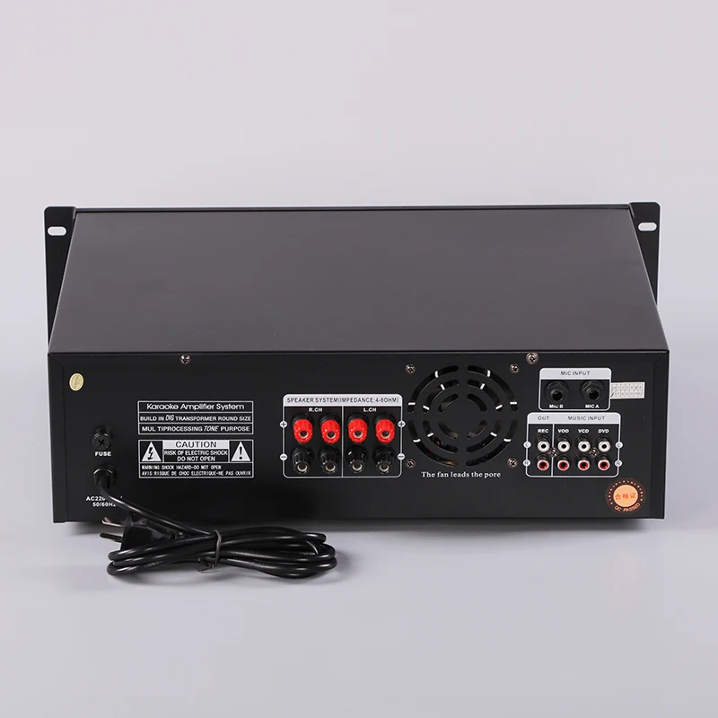 Professional 700W Digital Mixer Stereo Karaoke Amplifier Home Audio Amplifier Sound 12V Voice Function