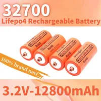 New 2024 Original 32700 12800mAh 3.2V Lifepo4 Rechargeable Battery Professional Lithium Iron Phosphate Power Battery with Screw