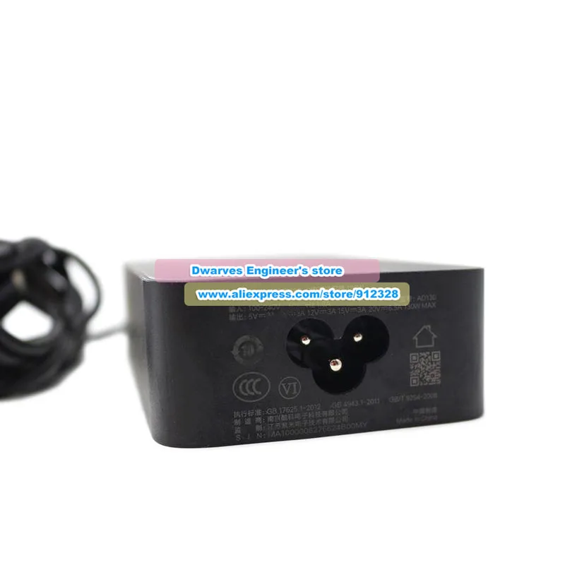 Genuine AD130 Smart AC Adapter 20V 6.5A 130W for Xiaomi AD130 Pro X 15 14 TIMI Redmi Book 15 Pro 2022 USB-C Power Supply