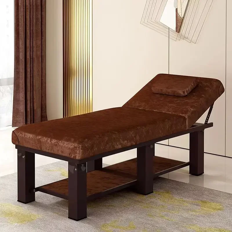 Foldable Wooden Bed Lounger Spa Aesthetic Stretcher Tattoo Chairs Massage Full Body Portatil Camas Massage Furniture