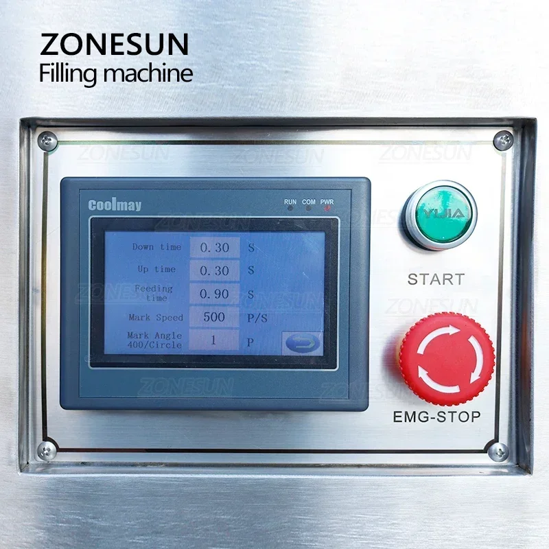 ZONESUN ZS-FK125 Ultrasonic Tube Sealing Machine with Date Coder Commodity Toothpaste Hand Cream Sunscreen Cosmetics Production