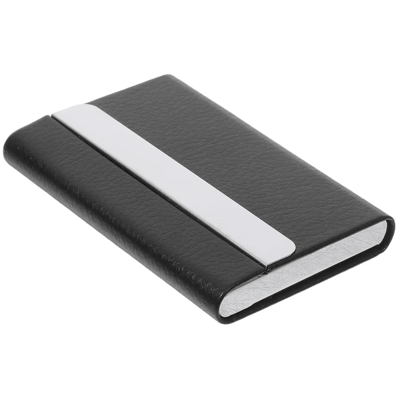 

Stainless Steel Business Card Holder Slim Magnetic Closure Case For Credit Cards Wallet Organizer Portable Name Card Case For