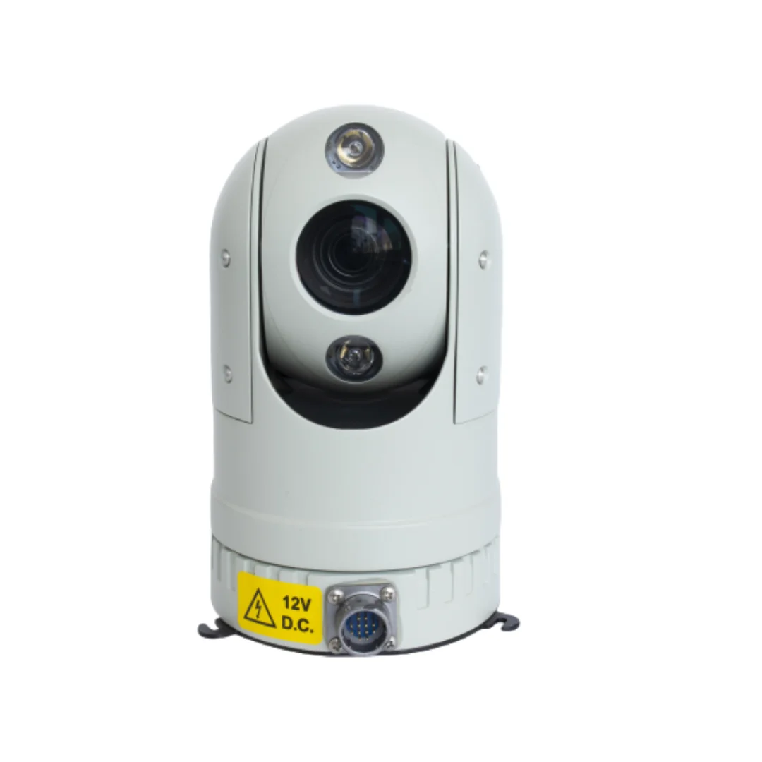 Vehicle Mounted 20X Optical Zoom IR 80m LED Mobile Rotary PTZ Camera