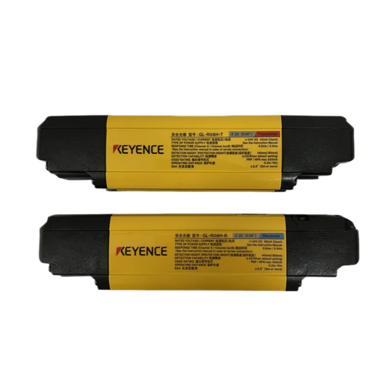 KEYENCE GL-R08H GL-R64H GL-R103F GL-R10L Safety Grating Body Hand Protection Type 8 Axis Used for Security protection in Stock