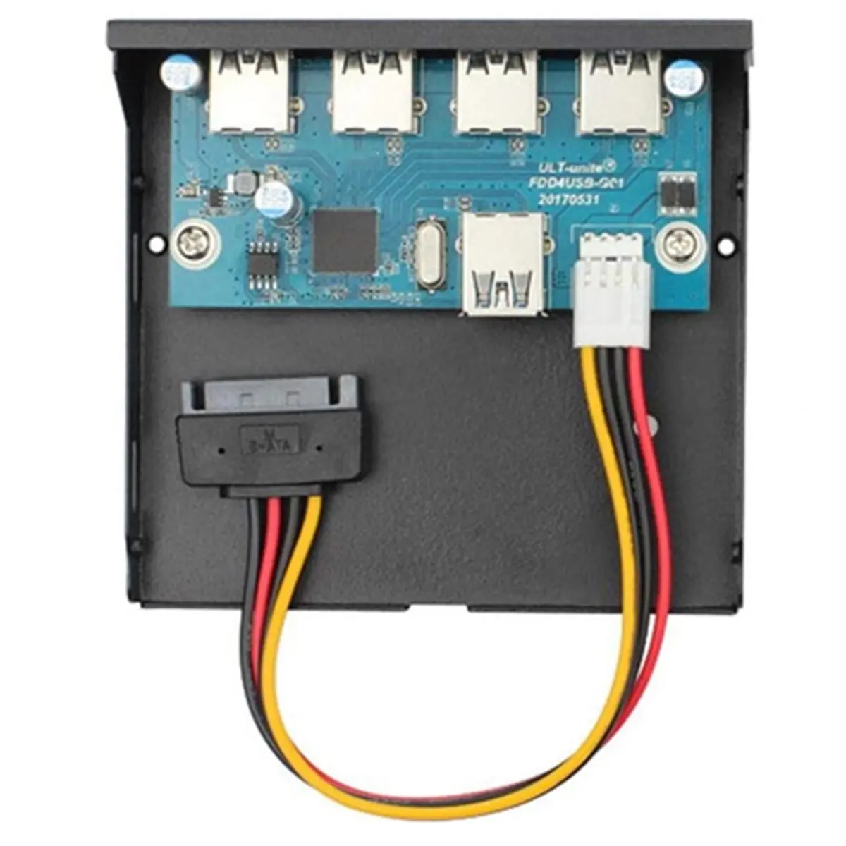 NEW FACTORY~ USB 3.0 Front Panel Header to USB-C & USB 3.0 HUB for 3.5