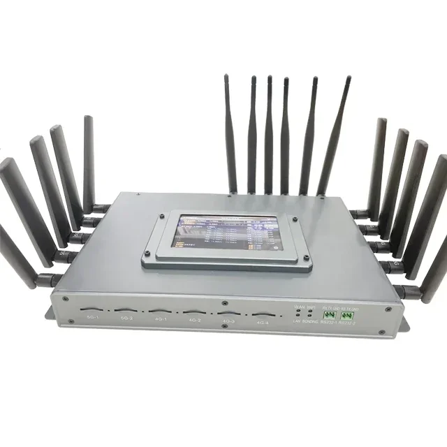 4G/5G WiFi Bonding Enterprise Modem LTE Support Card Slot 2.4G WiFi WAN/LAN Interfaces Maximum LAN Data Rate 1000mbps New