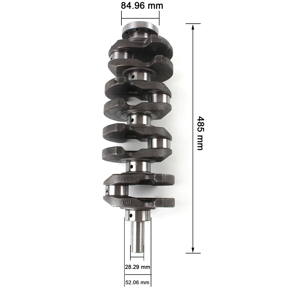 231112G400 23111-2G400 Crankshaft Assembly For Hyundai Genesis Coupe Sonata Kia Optima Sportage 2.0L Engine With 1 Year Warranty