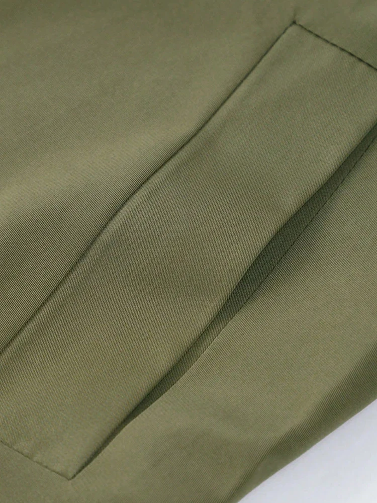 Novo em forro xadrez sólido trench coat mulher roupas único breasted manga longa jaqueta 2025 primavera outono senhora outwear