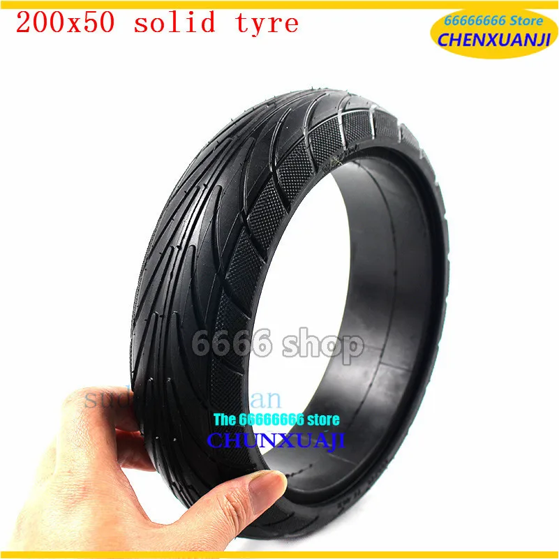 Electric Scooter tire 200x50 8\'\' folding electric scooter Electric Mini Bike Non-inflatable Self Balancing Wheel tyre