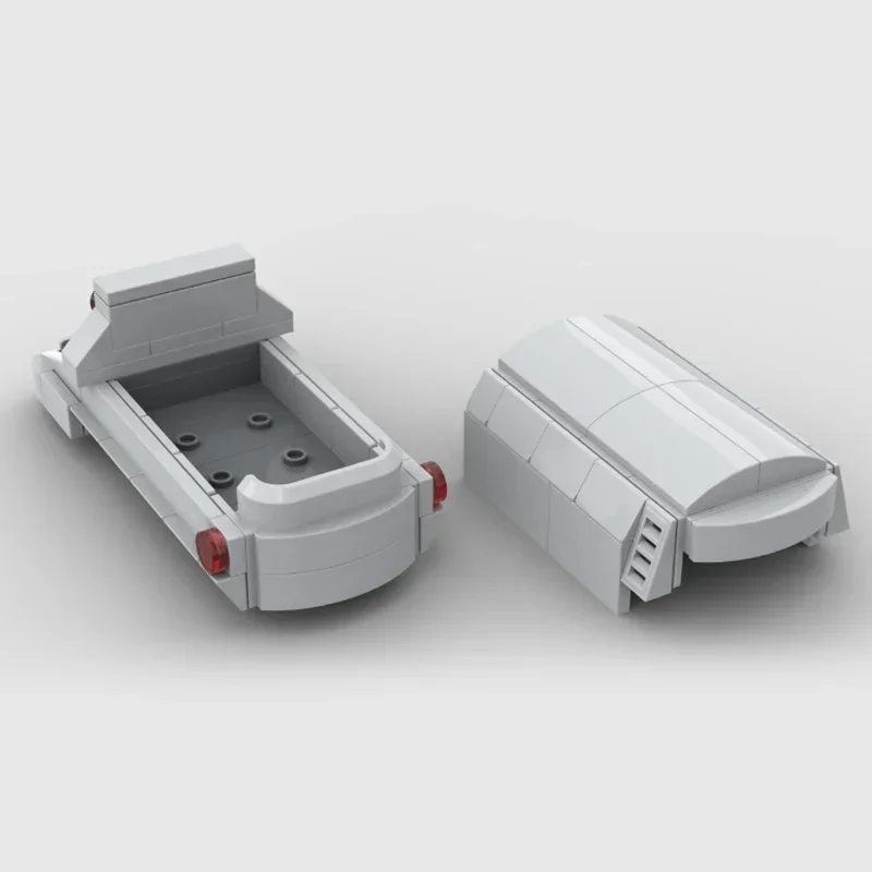 Star Movie Series Moc Building Bricks Imperial Cargo Transporter V2 Model Building Technology Modular Blocks Construstion Toy