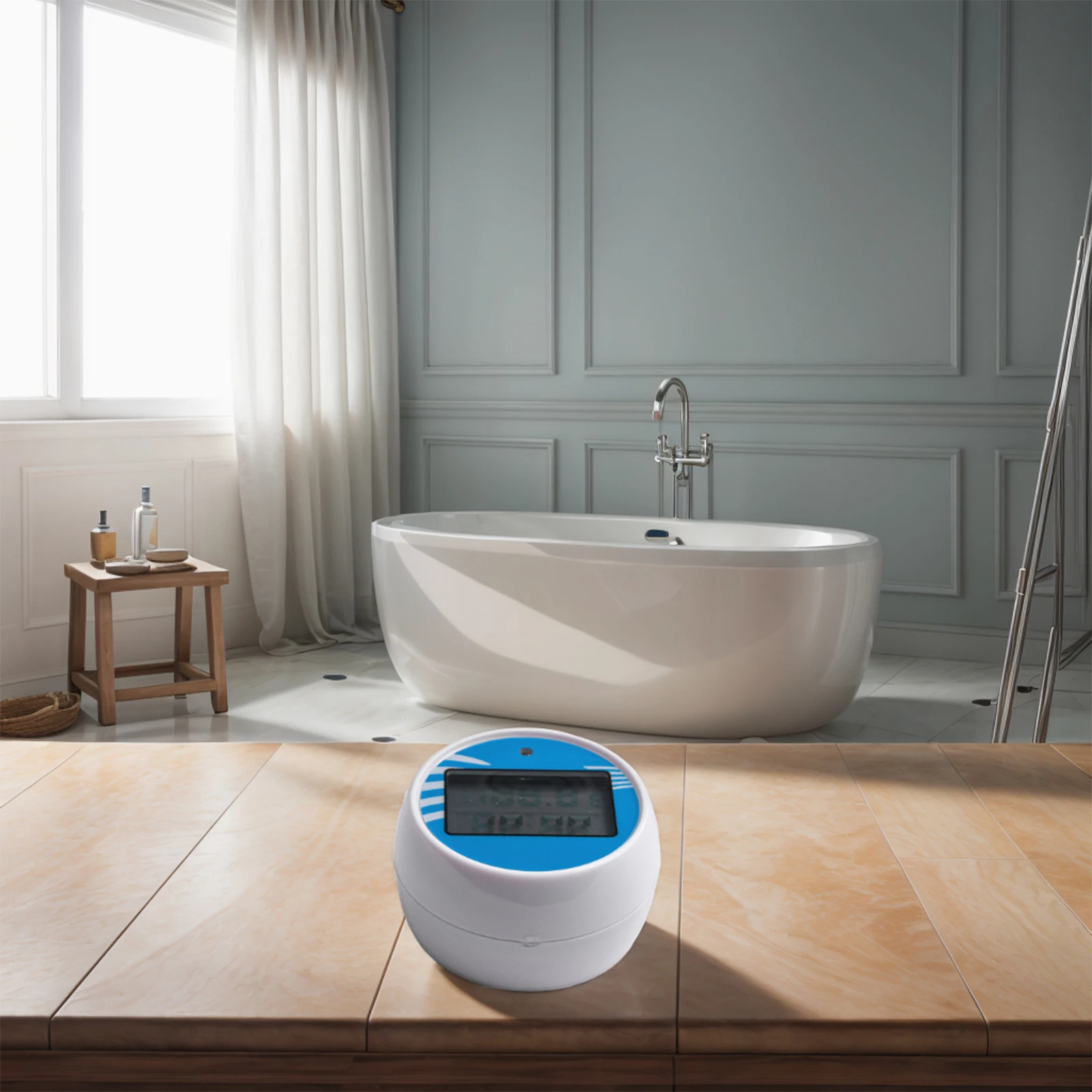 Cold Bath Thermometer Floating Thermometer Reliable Accuracy Strong Durability Timing Perfection Built-In Batteries