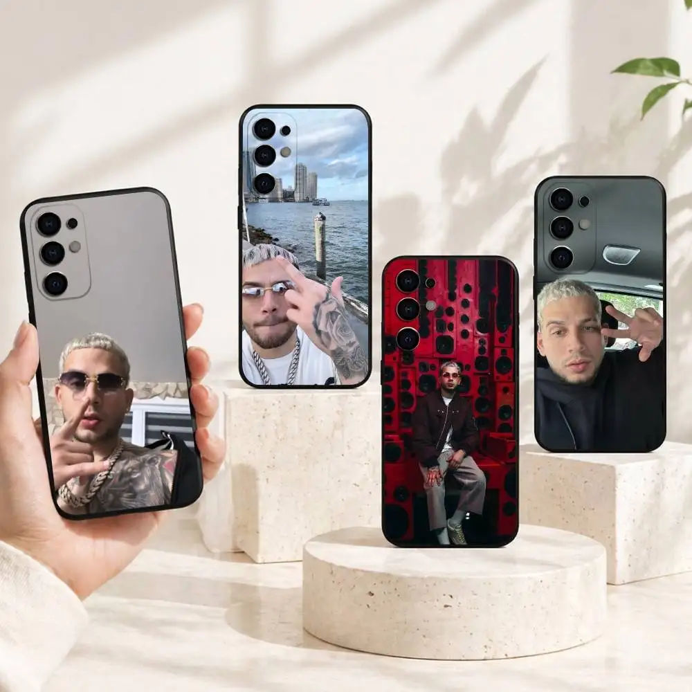 R-Rapper D-David Gerardo Rivera Phone Case For Samsung S25,S24,S21,S22,S23,S30,Ultra,S20,Plus,Fe,Soft Silicone Black Cover