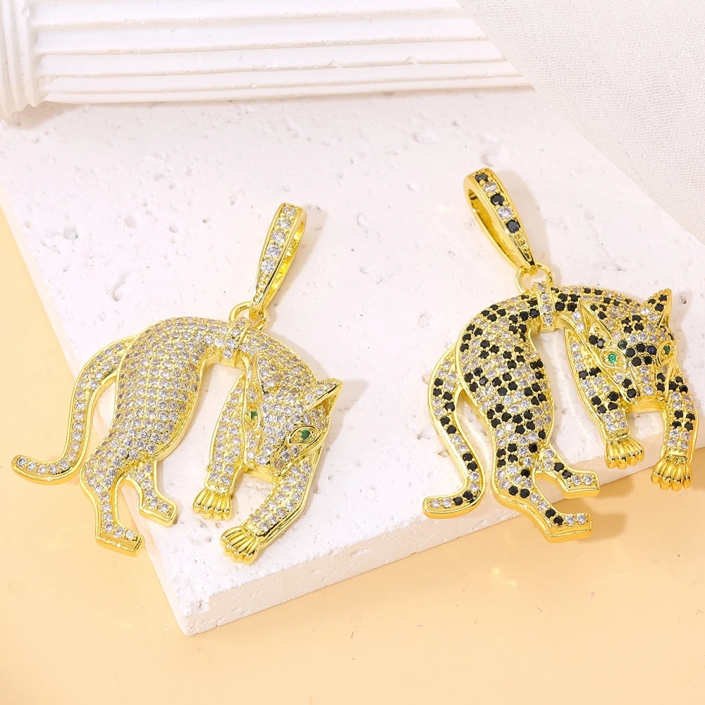 Juya 18K Gold Plated Luxury Micro Pave Zircon Hamsa Hand Of Fatima Evil Eye Charms For DIY Talisman Jewelry Making Material