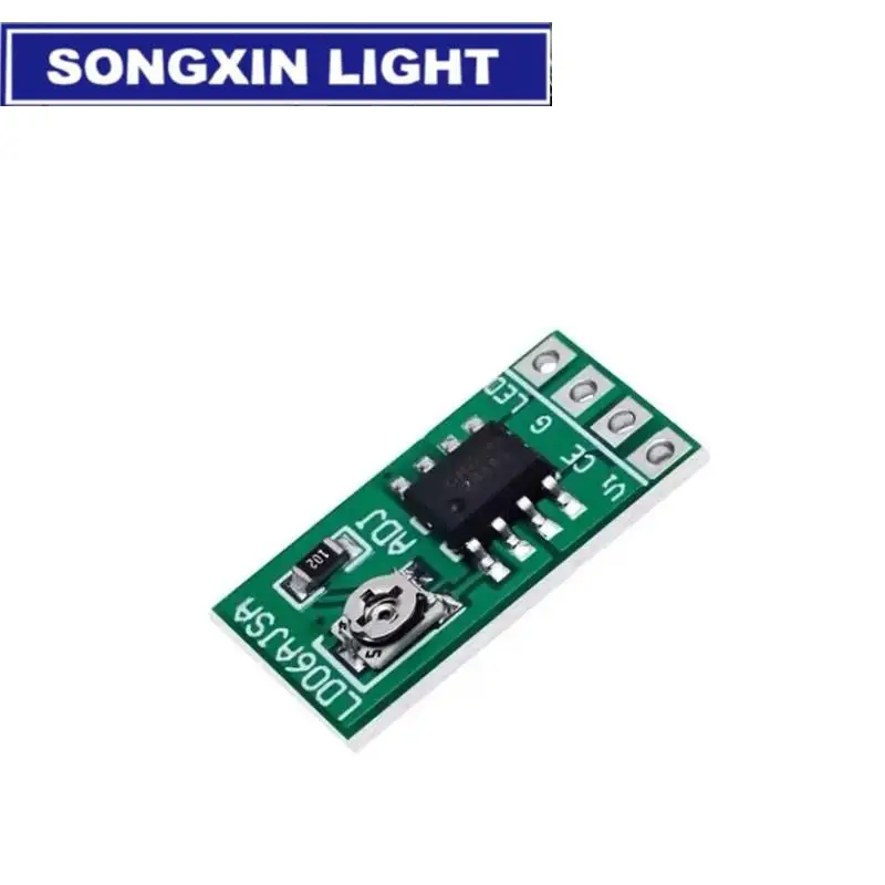 SAMIROB 30-1500MA Adjustable Constant Current LED Driver DC 3.3V 3.7V 4.2V 5V PWM Control Board Buck Power module