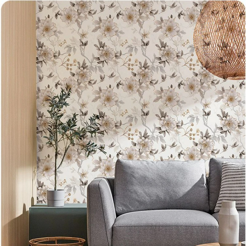 Wallpaper Self-adhesive Bedroom Living Room Background Wall Home Wallpaper Decoration Self-wall Thickening Adesivos De Parede