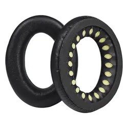 Lambskin Ear Pads Cushion, Replacement Sheepskin Earpads for Bose Quiet Comfort QC 35 II QC35 QC35ii Headphones