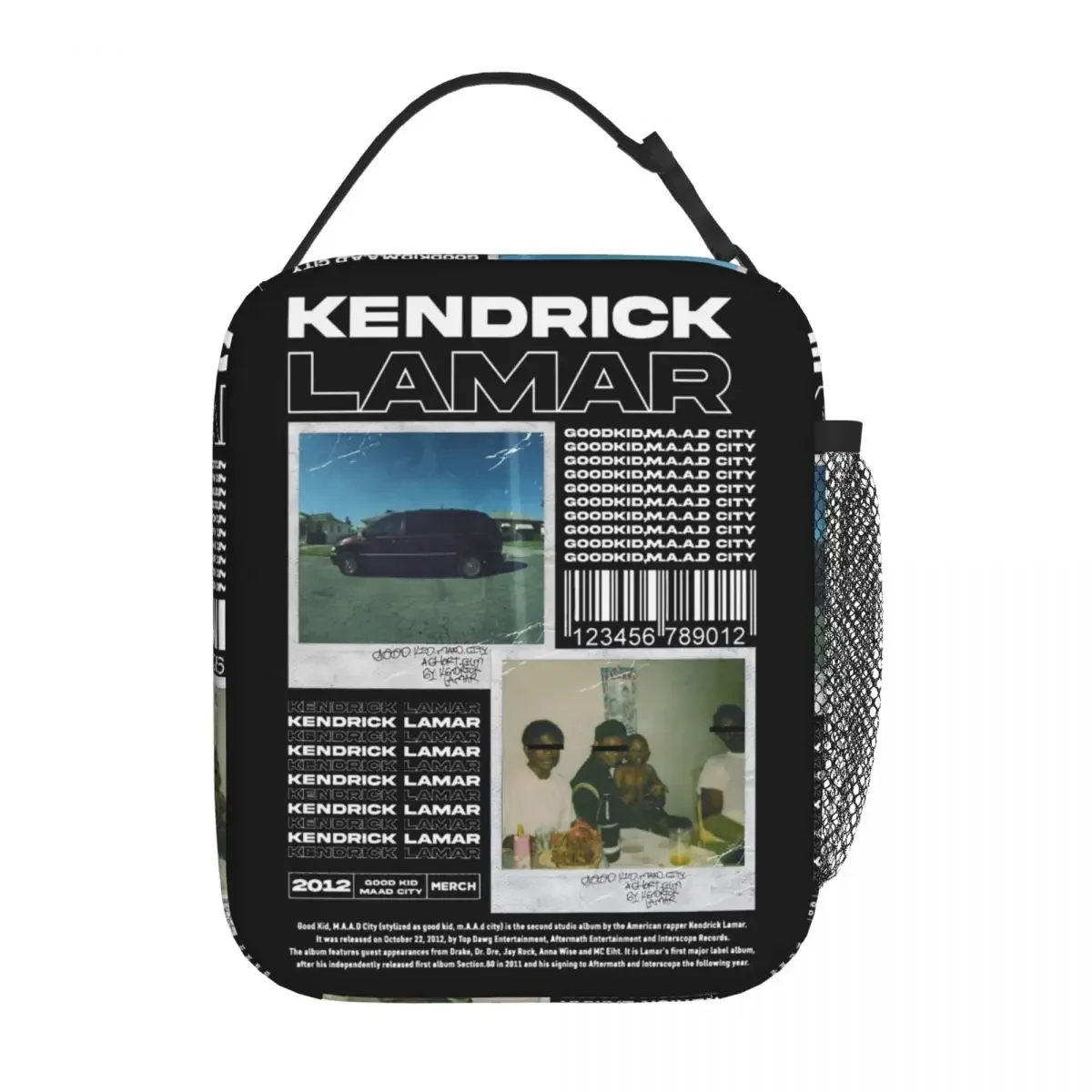 To Pimp A Kendrick Lamar Merch Insulated Lunch Bags For Picnic Storage Food Boxes Portable Thermal Cooler Lunch Box