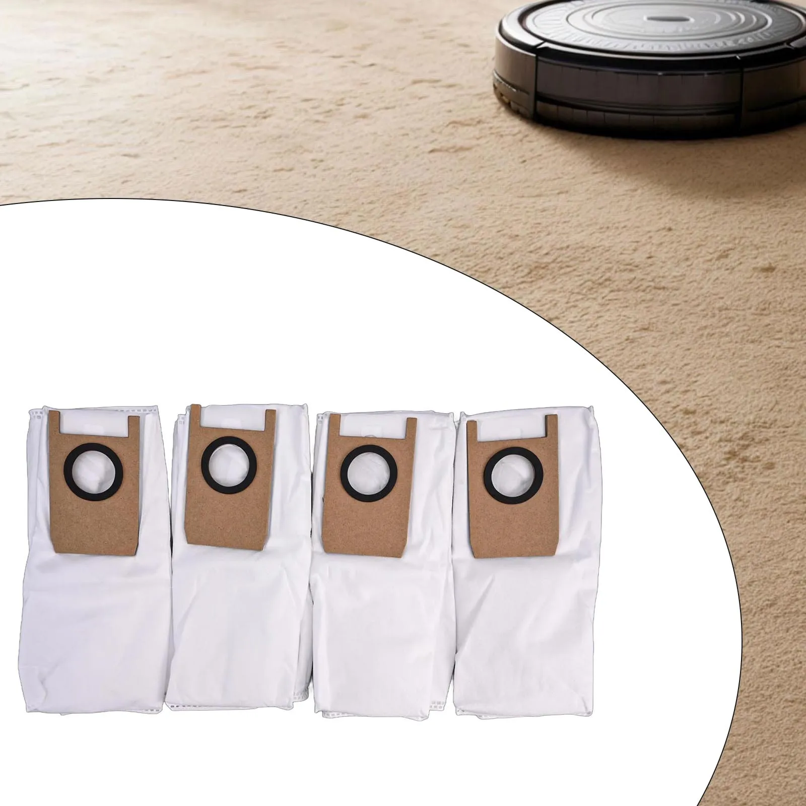 for omni S1 Pro Dust Bag for eufy Dust Bag High-Quality Materials Sealed Design Thorough Dust Collection Home Environment