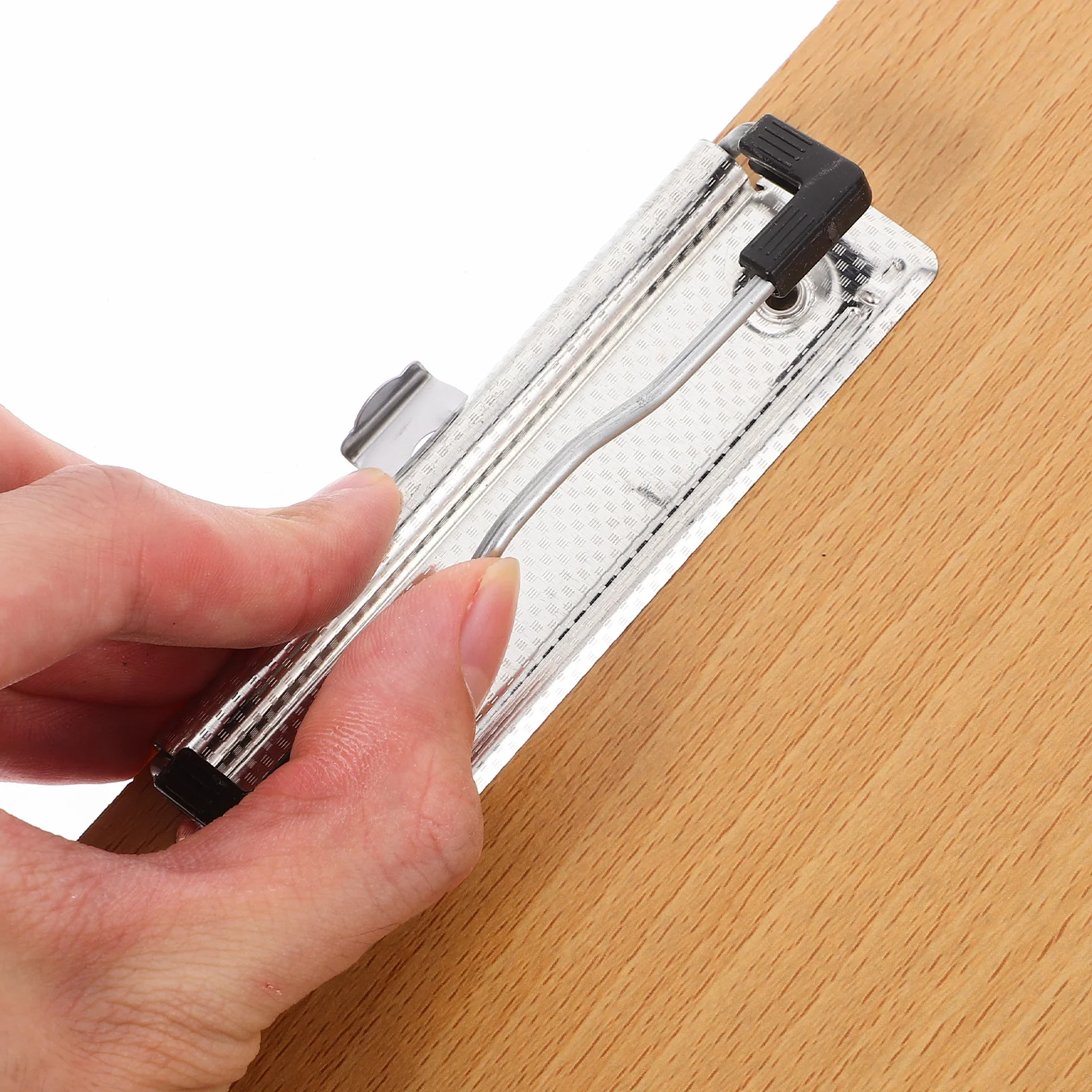 A4 Density Board Clipboard Metal Clip Smooth Surface For Office Study Drawing Notetaking File Organizer Document Holder