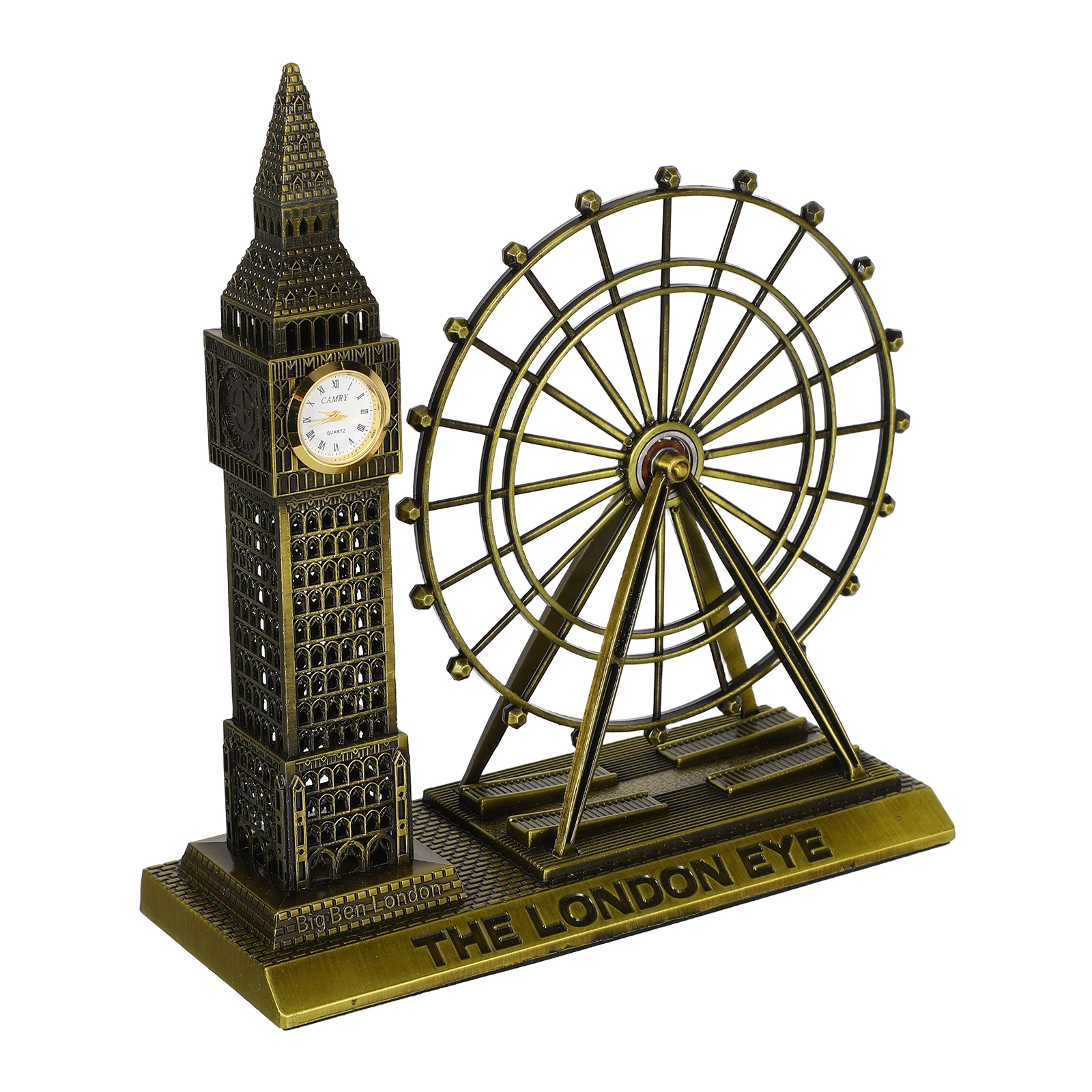 

1pcs Big London Metal Uk Ornaments Ornament British Souvenir Stylish Home London Decor Office Living Room