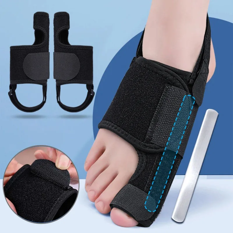 Orteza na haluksy, prostownik, wsparcie palców, ortopedyczna orteza na paluch koślawy, narzędzia ortopedyczne, lewa i prawa