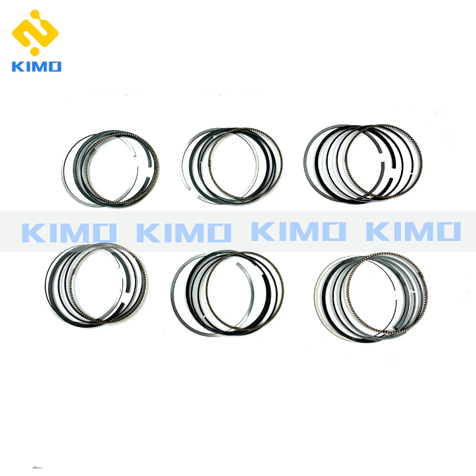 6X Piston Ring Set 84MM For BMW 3/4/5/6/7/X3X4/X5/X6 3.0TDS 24V N57D30A N57D30B