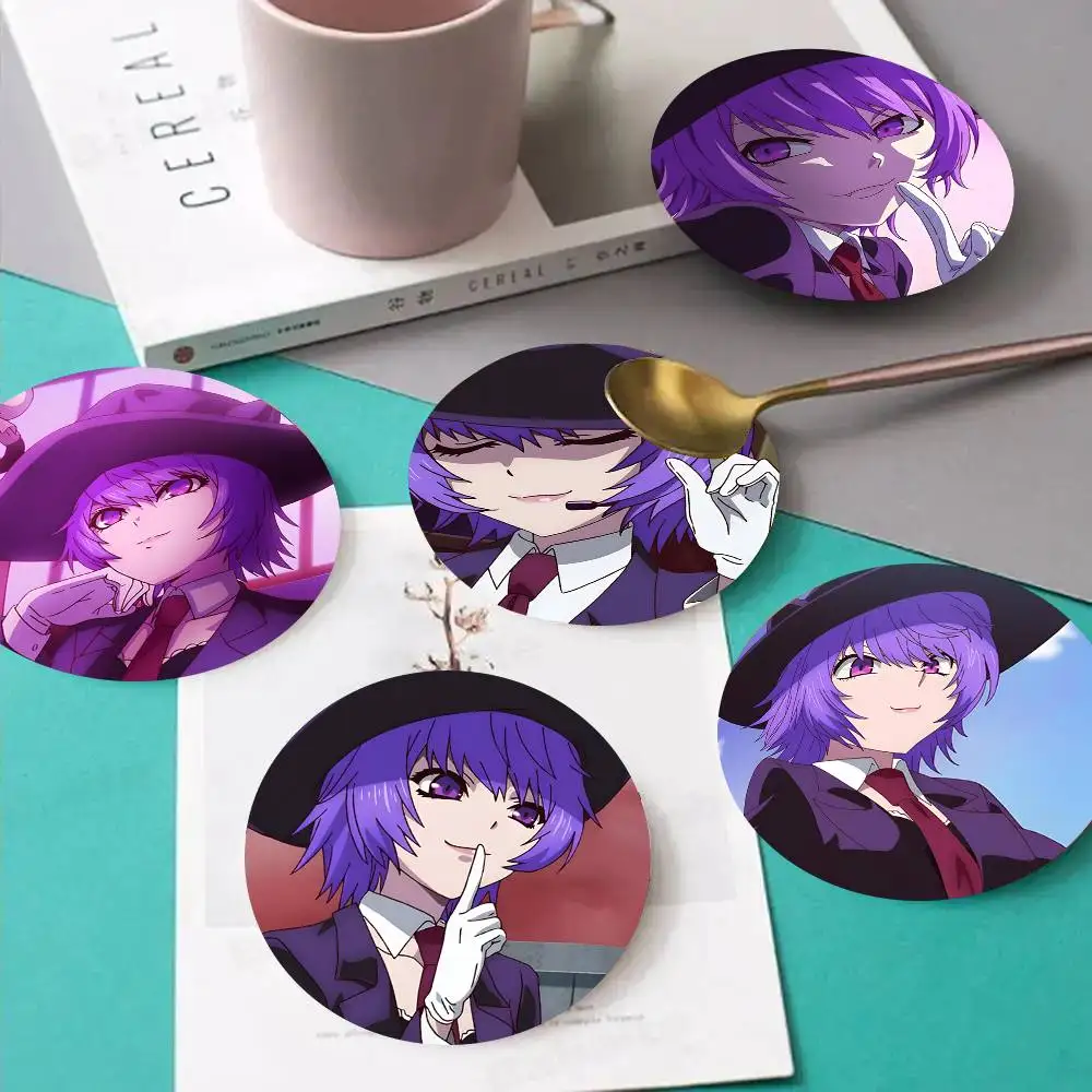 1pc Mion Battle Game In 5 Seconds Wooden Coaster Colour Printing Cup Mat Home Desk Decoration Gifts