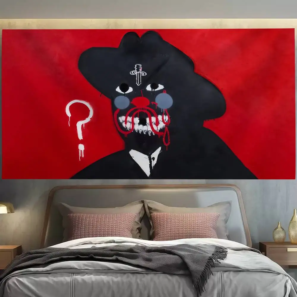 

21 S-Savage WHAT HAPPENED TO THE STREETS Flag Decoration Outdoor Picnic Party Home Camping Party Art Hanging Banner