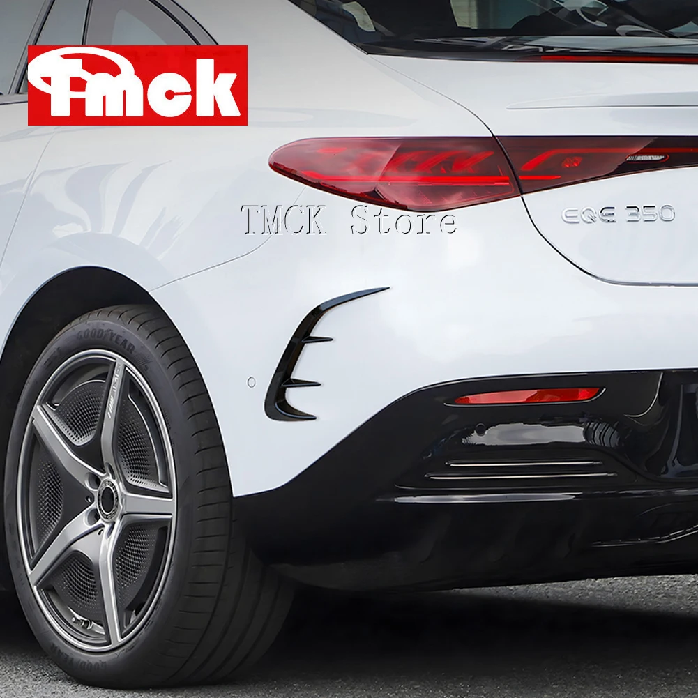 

Car Accessories Rear Bumper Lip Spoiler Side Air Vent Outlet Cover Trim For Mercedes Benz EQE Class V295 EQE350 EQE500 2022-2025