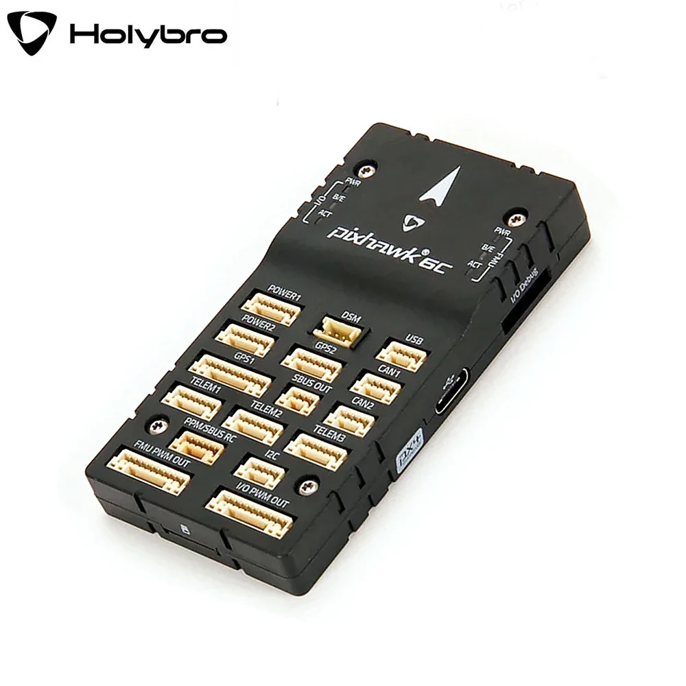 

Holybro Pixhawk 6C Autopilot Flight Controllers ( Plastic ) W/ PM02 V3 / PM06 / PM07 Power Module M9N / M10 GPS for RC FPV Drone