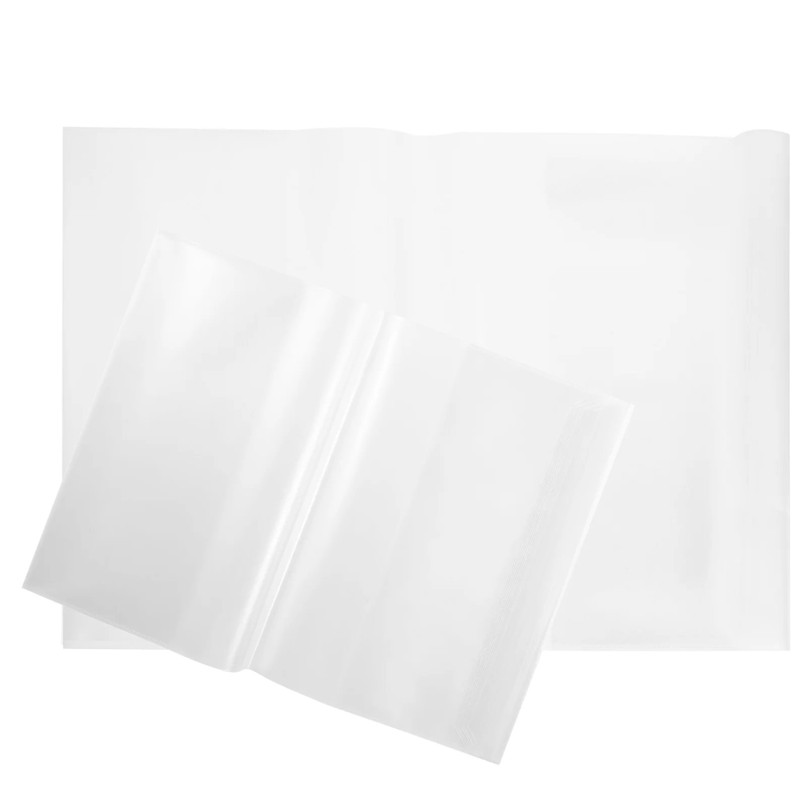 20 Pcs copertina per Notebook trasparente A5 Account The Scrapbook Protector Pp Notepad alunni